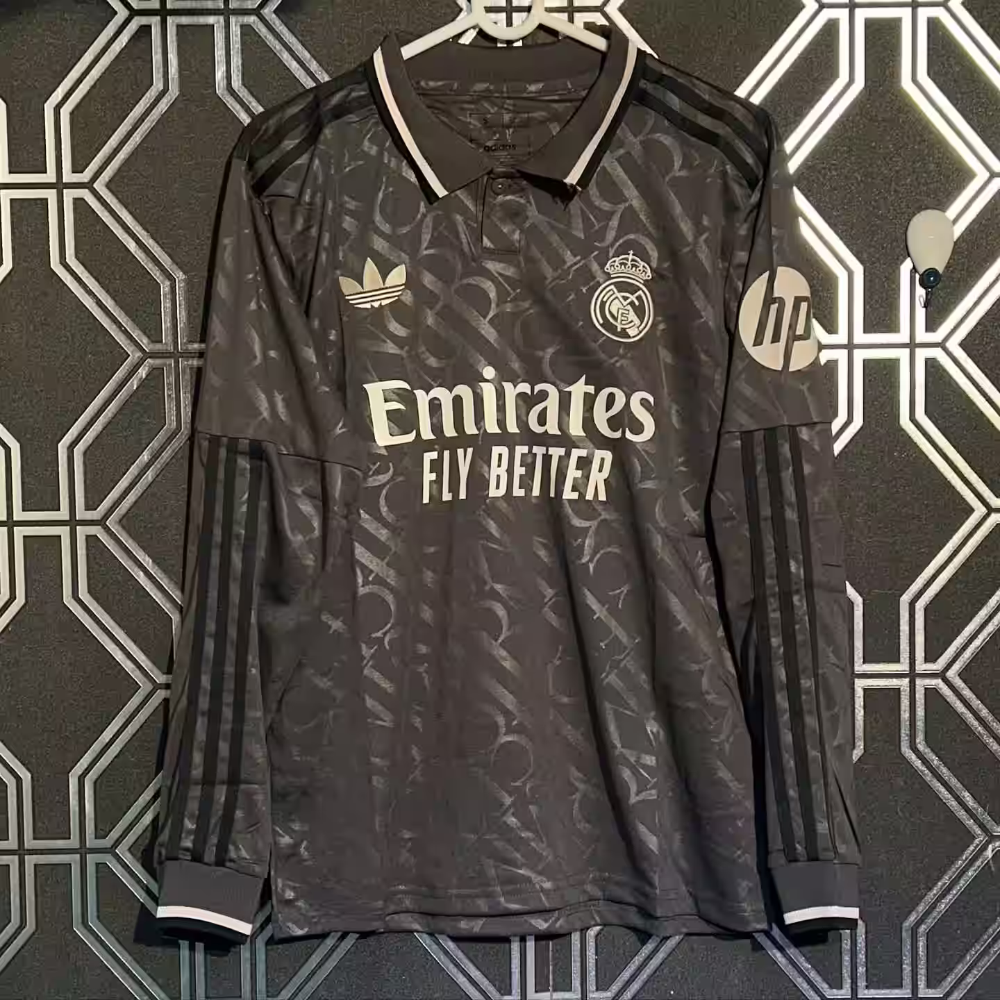 REAL MADRID GREY 2024/2025 OFFICIAL FULL SLEEVES PREMIUM